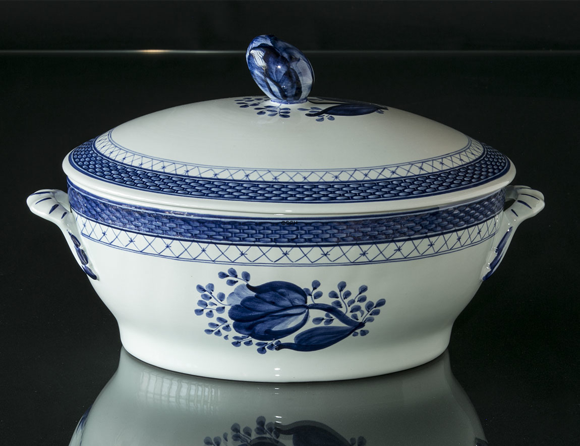 Royal Copenhagen/Aluminia Tranquebar, blå, Terrin nr. 920