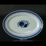 Royal Copenhagen/Aluminia  Tranquebar, blue, dish 43cm, no. 930
