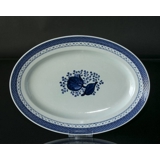 Royal Copenhagen/Aluminia  Tranquebar, blue, dish 43cm, no. 930