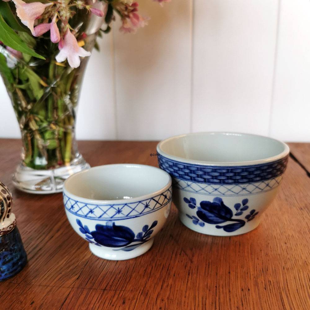 Royal Copenhagen/Aluminia  Tranquebar, blå, sukkerskål UDEN låg nr. 953