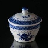 Royal Copenhagen/Aluminia Tranquebar, blå, sukkerskål nr. 953
