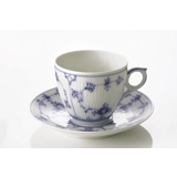 Blue Fluted, Plain, large Tea cup, capacity 20 cl., Royal Copenhagen