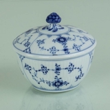 Blue Fluted, Plain, Sugar Bowl, capacity 15 cl., Royal Copenhagen