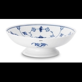 Blue Fluted, Plain, Round Cake Dish on low foot no. 1/18 or 427, Royal Copenhagen 18cm