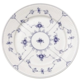Muselmalet Riflet flad tallerken 23cm nr. 1/176 eller 623, Royal Copenhagen