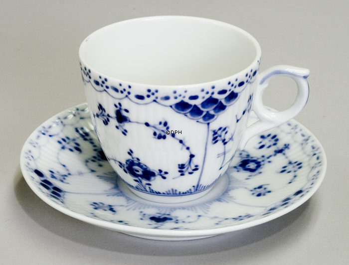 Musselmalet, halvblonde, espresso kop nr. 1/528 eller 053