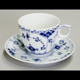 Blue Fluted, Half Lace, Espresso cup no. 1/528 or 053