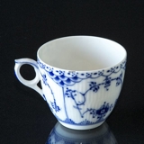 Blue Fluted, Half Lace, Coffee Cup WITHOUT SAUCER, capacity 16 cl., Royal Copenhagen