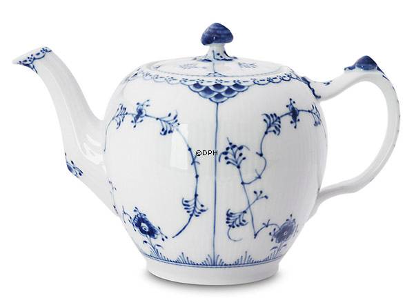 Musselmalet halvblonde tekande, indhold 100 cl., Royal Copenhagen