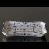 Blue Fluted, Half Lace, tray for sugar bowl and cream jug no. 1/716 or 364