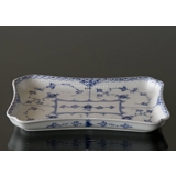 Blue Fluted, Half Lace, tray for sugar bowl and cream jug 24cm