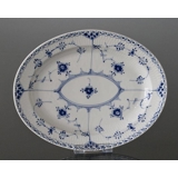 Blue Fluted, Half Lace, Serving Dish, Royal Copenhagen 30cm
