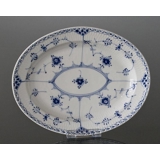 Musselmalet, halvblonde oval fad nr. 1/532 eller 373, Royal Copenhagen 30cm