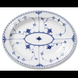 Blue Fluted, Half Lace, Serving Dish 37 cm, Royal Copenhagen 31cm
