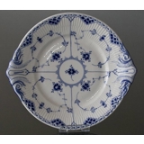 Musselmalet halvblonde rundt kagefad nr. 1/666 eller 422, Royal Copenhagen 31cm