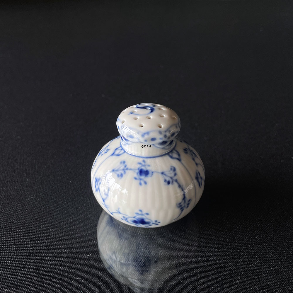 Musselmalet halvblonde saltbøsse nr. 1/712 eller 541, Royal Copenhagen