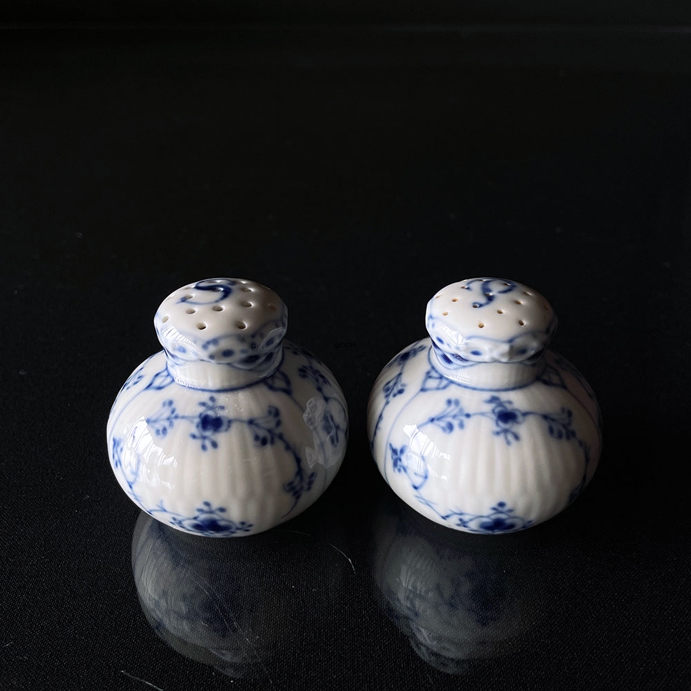 Musselmalet halvblonde saltbøsse nr. 1/712 eller 541, Royal Copenhagen