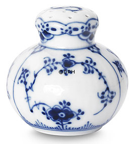 Musselmalet halvblonde saltbøsse nr. 1/712 eller 541, Royal Copenhagen