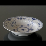 Blue Fluted, Half Lace, soup plate, Royal Copenhagen 21cm