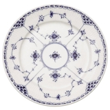 Musselmalet, halvblonde, flad tallerken 19cm nr. 1/573 eller 619, Royal Copenhagen