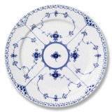 Blue Fluted, Half Lace, plate, Royal Copenhagen 19cm