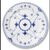 Blue Fluted, Half Lace, plate, Royal Copenhagen 22cm