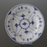 Blue Fluted, Half Lace, flat plate 25cm no. 1/571 or 624, Royal Copenhagen