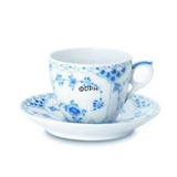Blue Fluted, Full Lace, Espresso cup no. 1/1038 or 053, Royal Copenhagen