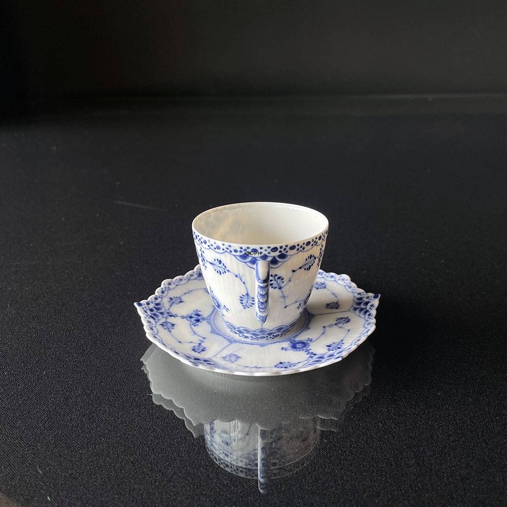 Musselmalet helblonde Espresso kop nr. 1/1038 eller 053, Royal Copenhagen