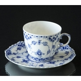 Musselmalet helblonde kaffekop nr. 1/1035 eller 071, indhold 16 cl., Royal Copenhagen