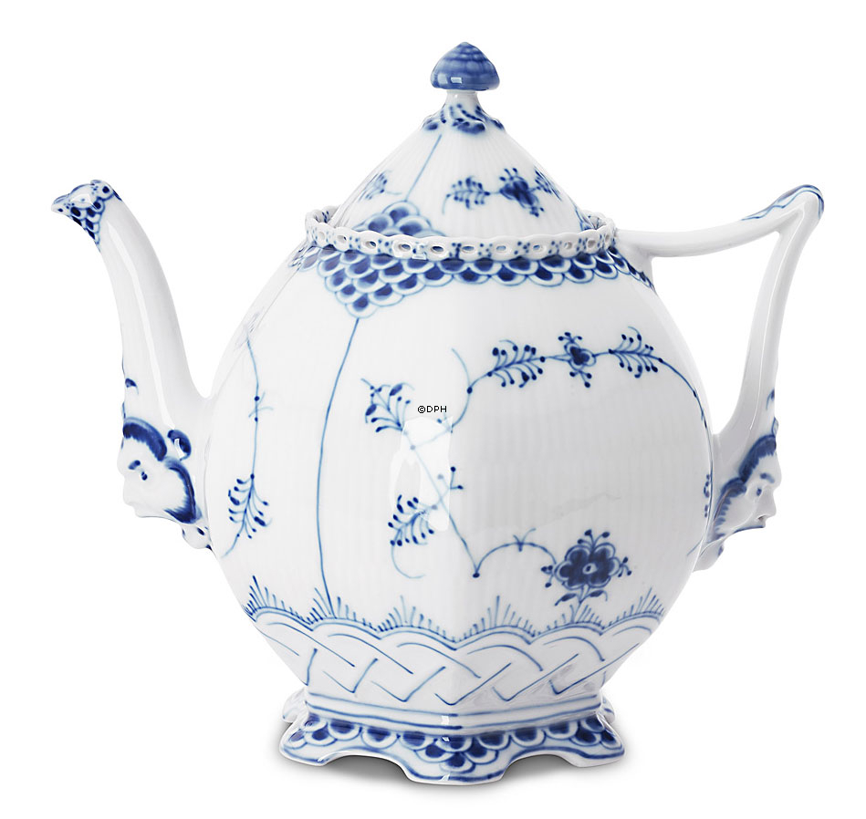 Musselmalet helblonde tekande, indhold 100 cl., Royal Copenhagen