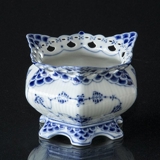 Blue Fluted, Full Lace, Sugar Bowl no. 1/1112 or 159, small, Royal Copenhagen