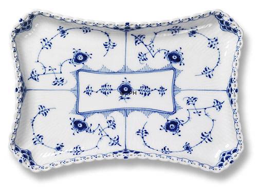 Musselmalet, helblonde, bakke til sukkerskål nr. 1/1195 eller 363, Royal Copenhagen 25cm