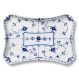 Blue Fluted, Full Lace, Tray for sugar bowl and cream jug no. 1/1195 or 363, Royal Copenhagen 25cm