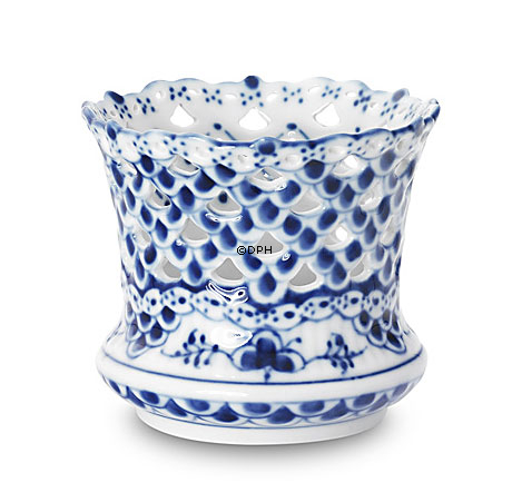 Musselmalet, helblonde, fyrfadslyseholder osv. nr. 1/1015 eller 369, Royal Copenhagen