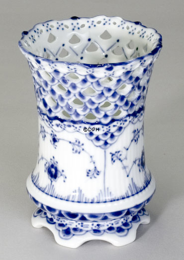 Musselmalet, helblonde, vase nr. 1/1016 eller 370, Royal Copenhagen
