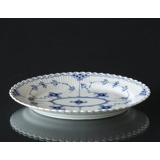 Musselmalet helblonde ovalt fad nr. 1/1146 eller 372, Royal Copenhagen 25cm