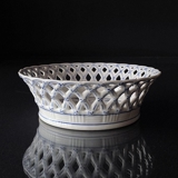 Blue Fluted, Full Lace, small Fruitbowl 19cm no. 1/1054 or 397, Royal Copenhagen