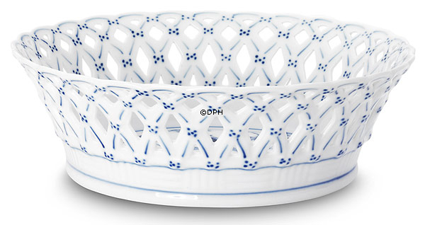 Musselmalet, helblonde, lille frugtskål 19cm nr. 1/1054 eller 397, Royal Copenhagen