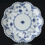 Musselmalet helblonde fad til stor frugtskål nr.1/1062, Royal Copenhagen 25cm