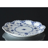 Musselmalet helblonde fad til stor frugtskål nr.1/1062, Royal Copenhagen 25cm