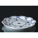 Blue Fluted, Full Lace, Stand for large Fruit bowl no.1061, Royal Copenhagen 25cm