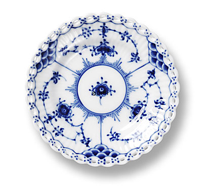 Musselmalet, helblonde, lille rund asiet 11cm nr. 1/1145 eller 612, Royal Copenhagen