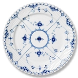 Blue Fluted, Full Lace Plate, Royal Copenhagen 19cm