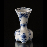 Musselmalet Vollspitze, kleine individuelle Vase Nr. 1/1161 oder 673, Royal Copenhagen