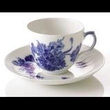 Blaue Blume, geschweift, kleine Kaffeetasse Nr. 10/1549 oder 059, Royal Copenhagen
