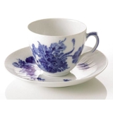 Blaue Blume, geschweift, kleine Kaffeetasse Nr. 10/1549 oder 059, Royal Copenhagen