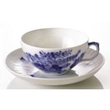Blue Flower, Curved, Tea Cup no. 10/1551 or 080, capacity 21 cl., Royal Copenhagen