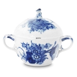 Blue Flower, Curved, Sugar Bowl no. 10/1680 or 159, Royal Copenhagen