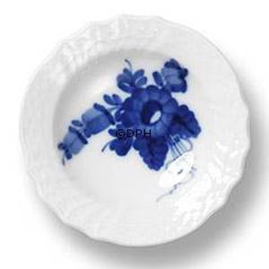 Blå Blomst, svejfet, lille assiet, smørkop, Royal Copenhagen ø8cm | Nr. 1106330 | Alt. 10-1505 | DPH Trading